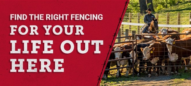 Find the right fencing for your life out here.