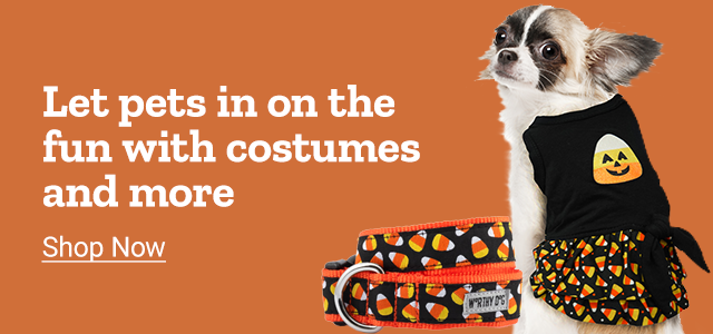 Let pets in on the fun with costumes and more. Shop now.