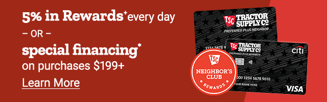 5% in Rewards+ every day or special financing on purchases $199 and up. Learn More.