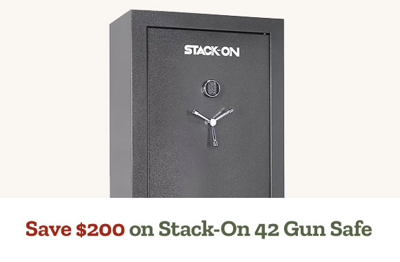 Save $200 on Stack-On 42 Gun Safe.