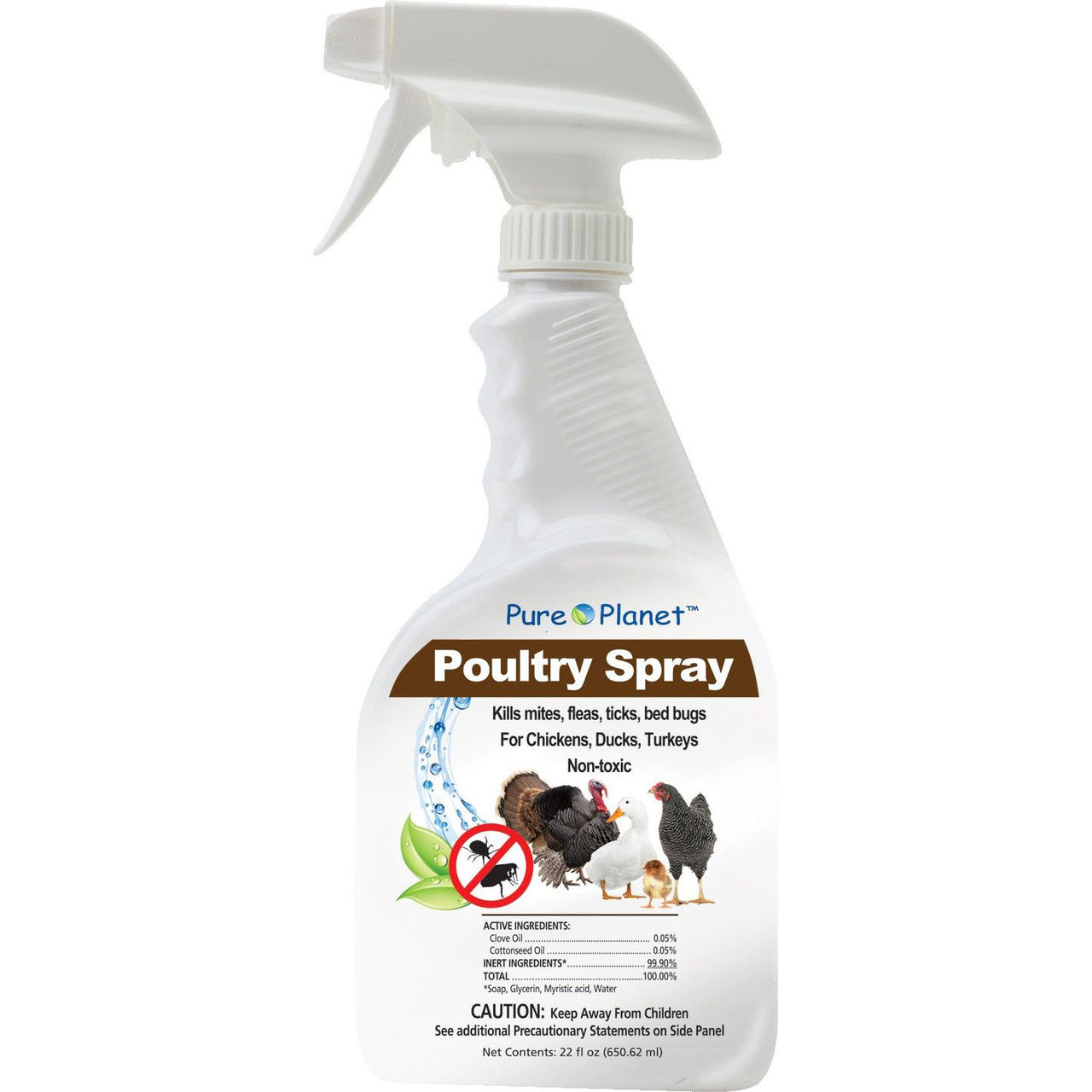 Image of poultry spray links to all poultry fly and pest control catalog.