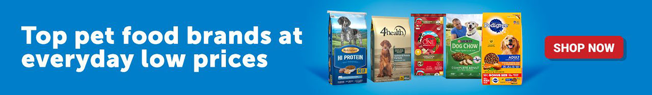 TOP PET FOOD BRANDS AT EVERYDAY LOW PRICES. Shop Now.