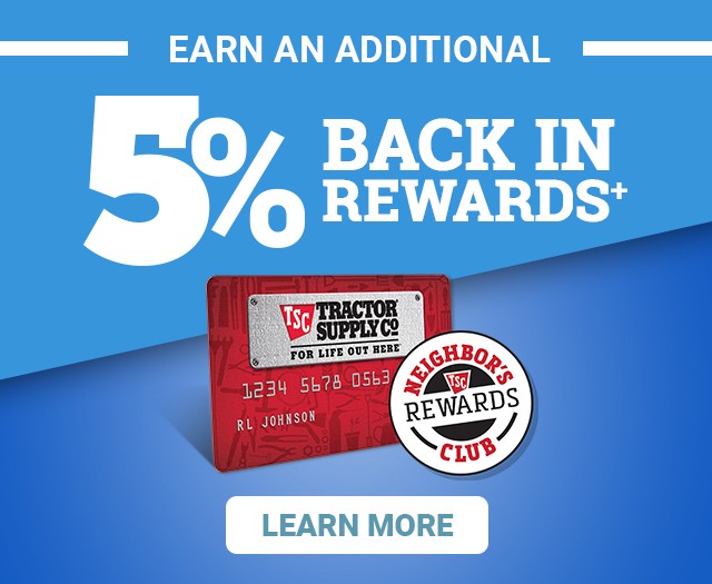 Earn an Additional 5% Back in Rewards+. Learn More.